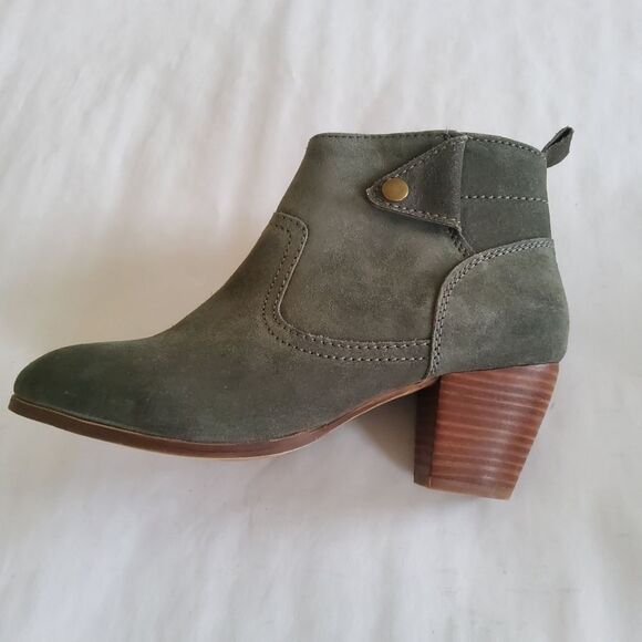 New DIBA Sofia Suede Leather Ankle Boots Booties - Picture 5 of 13